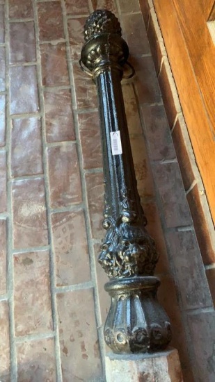 C - Wrought Iron Hitch Post