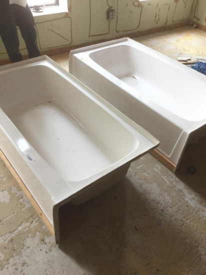 F - (2) Bathtubs