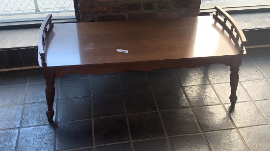 F - Wood Coffee Table