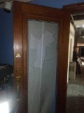 G - Oak & Glass Entry Door