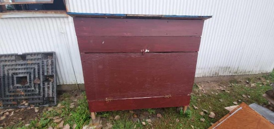 Wood Storage Box