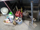 G- Lot of Painting supplies / Gas cans