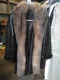 G- Women's Full length Leather Coat