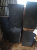 G- (3) Pair Large Speakers