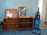 U- Hoover Tempo Vacuum, bookcase, microwave cart, medicine cabinet, bulletin board, insulator
