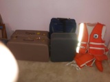 BB - Suitcases and lifejackets