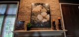 LR- Home Decor with Painting on Canvas