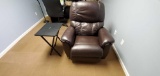 B- LazyBoy Faux Leather Recliner
