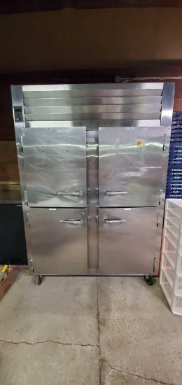 OB - Traulsen & Co. 4 Door Stand up Refrigerator