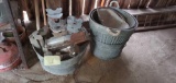 B- Lot of Hole Cutters & Galvanized