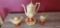 D- J P L France Hand Painted Porcelain Set of (3)