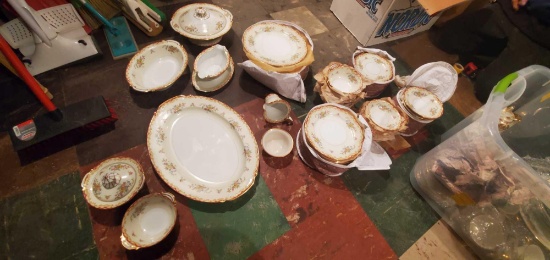 BS- Antique Noritake Service for 12