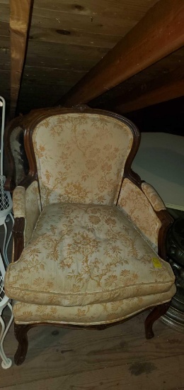 A- Lot of 2 Antique Chairs