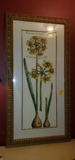 F- Large Botanical Print
