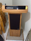 Podium with Speaker System