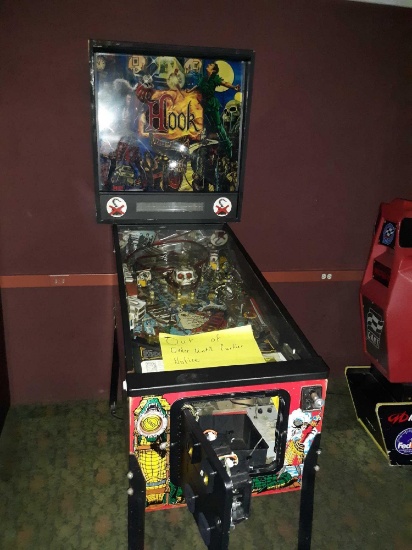 PB- Captain Hook Pinball Game