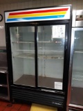 K- True Glass Sliding Door Refrigerator
