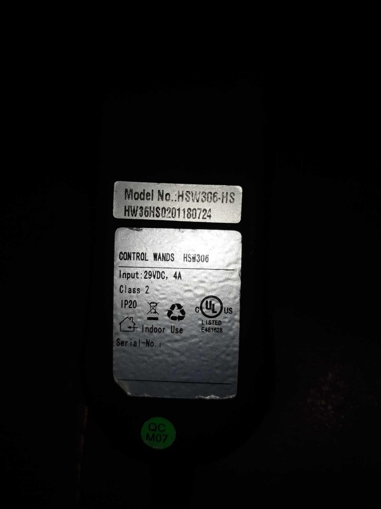 control wands hsw306