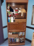 LR- Secretary Desk and Bookcase