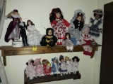 D- Corner Lot of Dolls