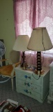 BR2- Chair, (2) Lamps, Dresser