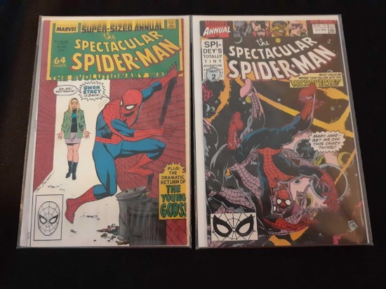 (2) #8, #10 Spectacular Spider-Man Comic Books