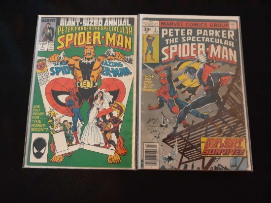 (2) Spider-Man Comic Books