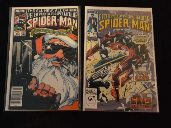 (2) Spider-Man Comic Books