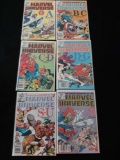 (6) Marvel Universe Comic Books