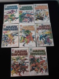 (8) Marvel Universe Deluxe Edition Comic Books