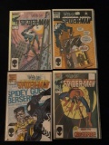 (4) Web of Spider-Man Comic Books