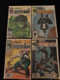 (4) Web of Spider-Man Comic Books