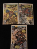 (3) Web of Spider-Man Comic Books