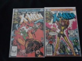 (2) #157, 158 Uncanny X-MEN Comic Books