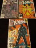 (3) #198, 199, 203 Uncanny X-MEN Comic Books