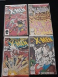 (4) Uncanny X-MEN Comic Books