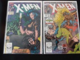 (2) #267, 269 Uncanny X-MEN Comic Books