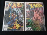 (2) #262, 263 Uncanny X-MEN Comic Books