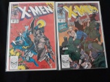 (2) #258, 259 Uncanny X-MEN Comic Books