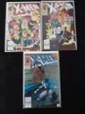 (3) #254, 255, 256 Uncanny X-MEN Comic Books