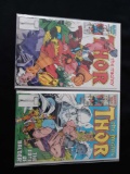 #367, 368 The Mighty Thor Comic Books