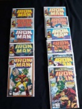 (11) Iron Man Marvel Comic Books