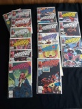 (16) Daredevil Marvel Comic Books