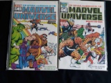 (5) Marvel Universe / Marvel Holiday Issue Comic Books