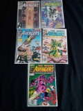 (5) The Mighty Avengers Comic Books