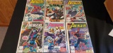 (6) Avengers Comic Books