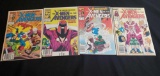 (4) X-Men Avengers Comics