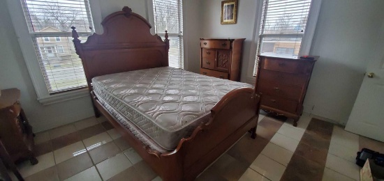 U- 5 Piece Solid Oak Bedroom Set