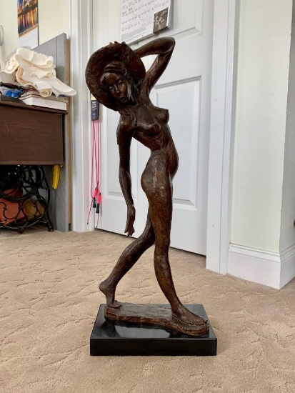 Bronze Woman Sculpture