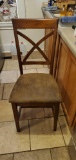 K- Wood Drop Leaf Table with (2) Chairs